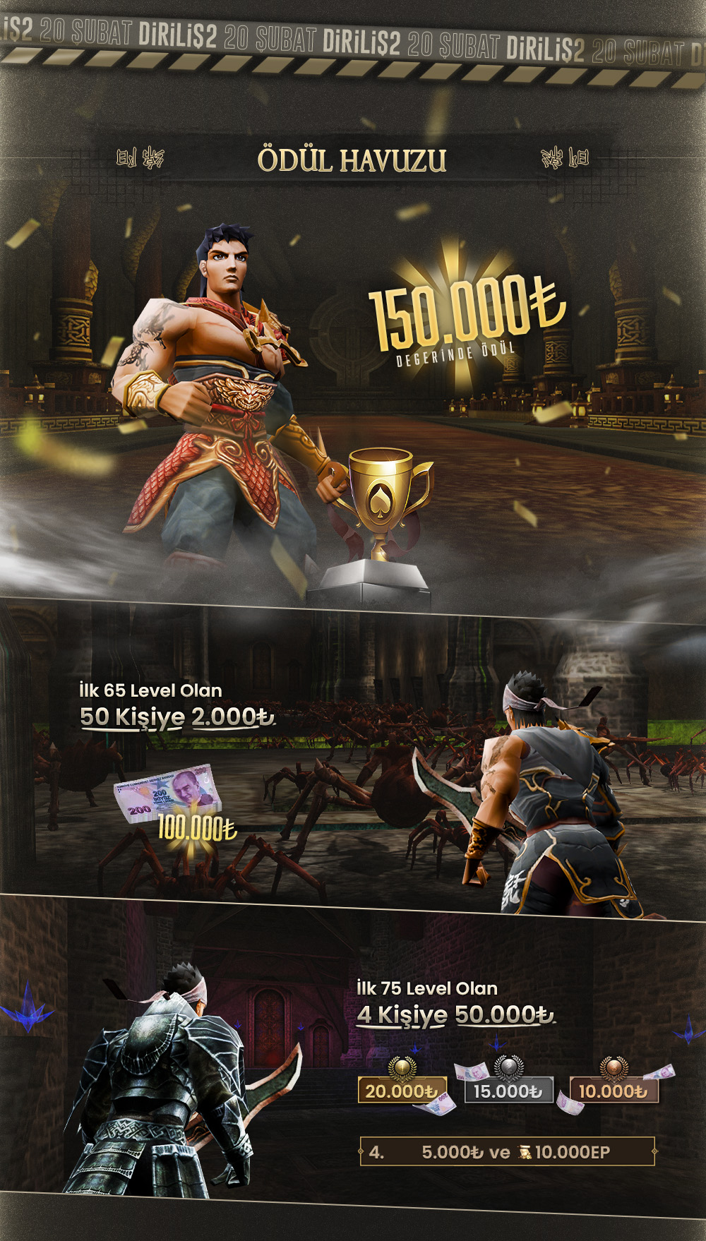 Diriliş2 | 1-99 Hard Emek Yapısıyla 20 Şubat Tarihinde Açılıyor